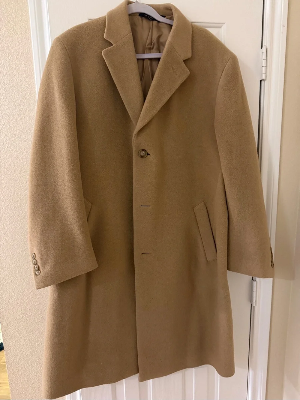 Jos. A. Bank Camel Wool Pea Coat